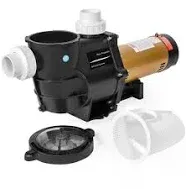 XtremepowerUS 2 HP Self-Priming Dual Speed In-Ground Pool Pump