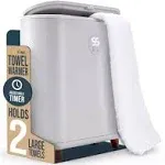 LiveFine Towel Warmer | Large Bucket Style Luxury Heater with LED Display, Ad...