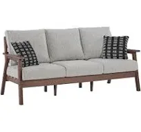 Signature Design by Ashley Emmeline Outdoor Patio Sofa with Cushion