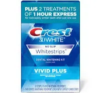 Crest 3D White Classic Vivid Whitestrips Teeth Whitening Kit