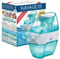 Navage Nasal Irrigation Saline Nose Cleaner with 20 Salt Pods SDG-2 New