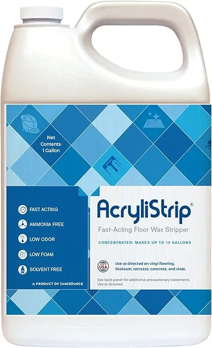 AcryliStrip Commercial Floor Finish Stripper, 1 Gallon…