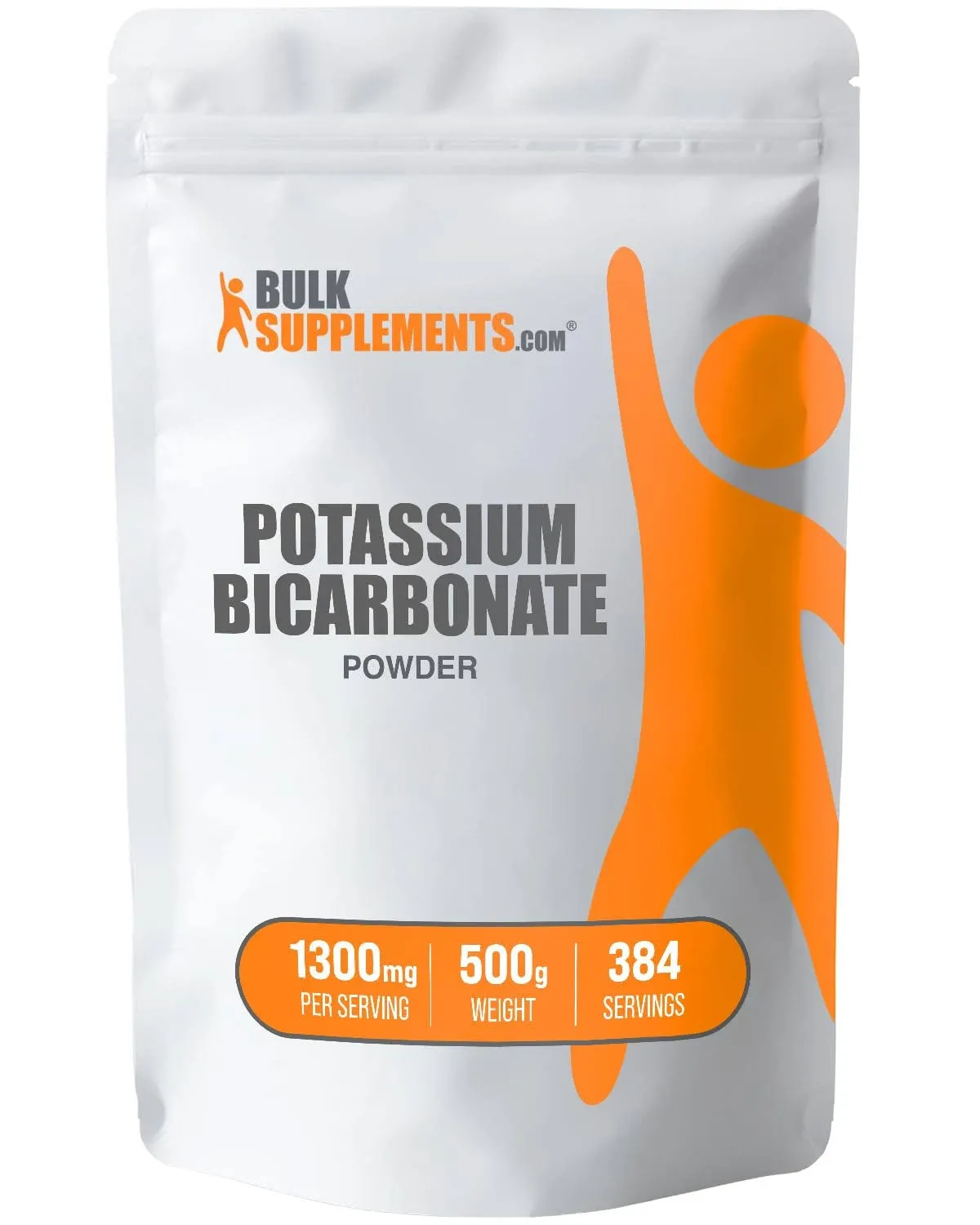 BulkSupplements Potassium Bicarbonate Powder 640 mg - 1.1 lbs.