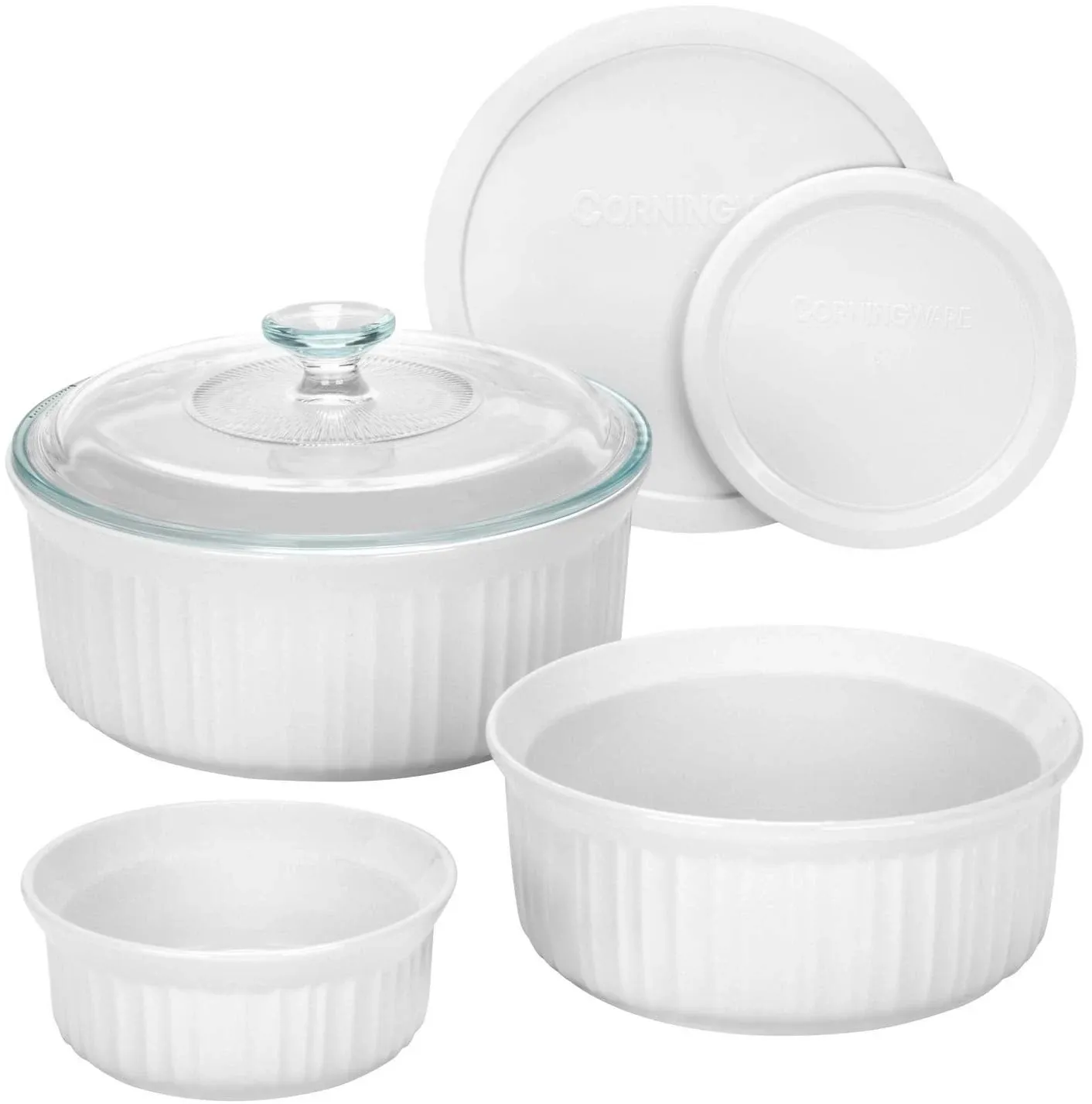 CorningWare® French White® 6-piece Bakeware Set