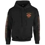 Harley-Davidso<wbr/>n Men&#039;s Eagle Piston Long Sleeve Pullover Hoodie, Black 30299949