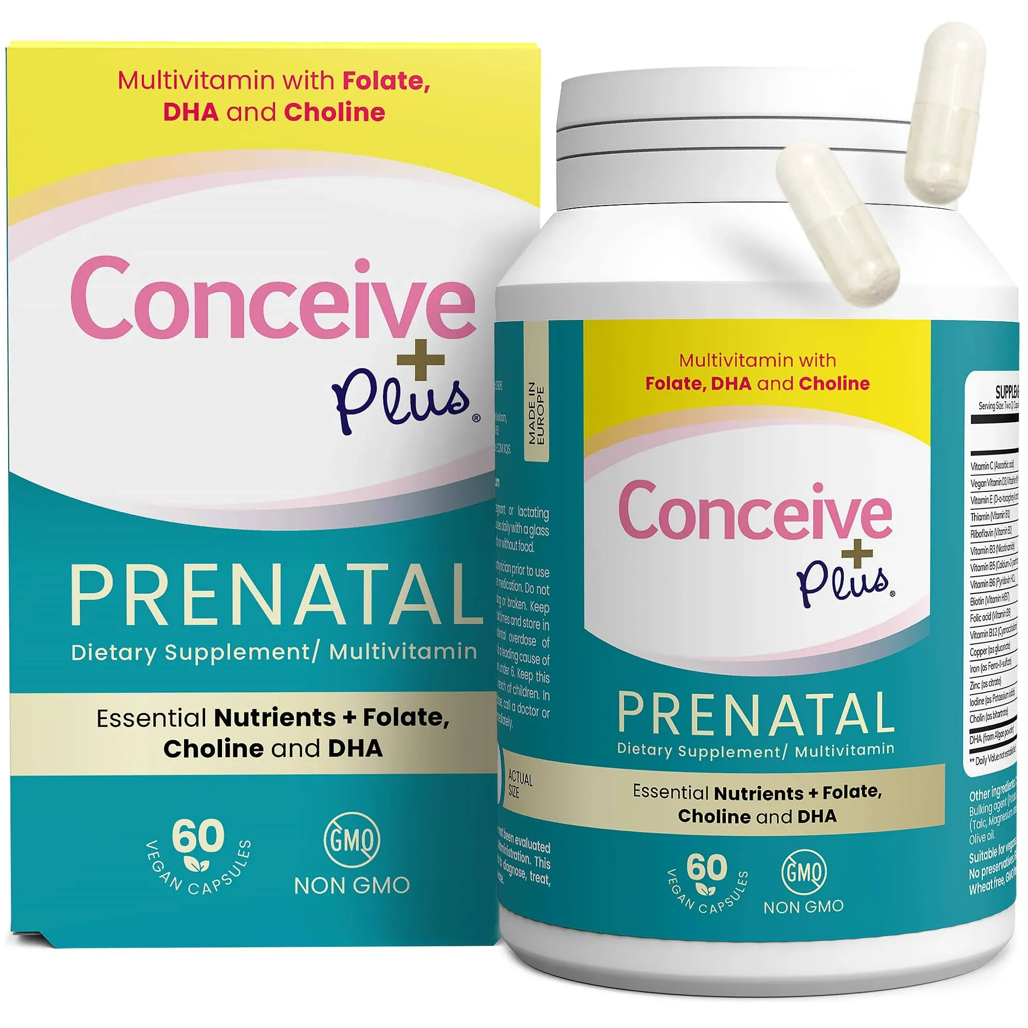 Buy PRENATAL Support - Prenatal Vitamins, 60 Capsules