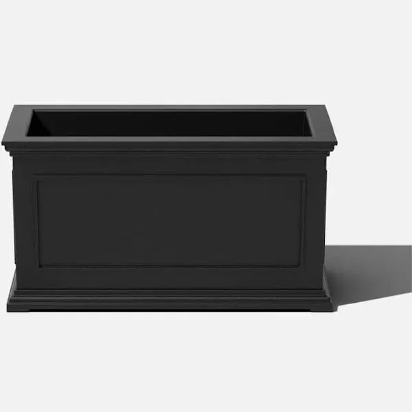 Veradek Brixton Long Planter Box 33" Planter Grey