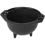 Cast Iron Cauldron w/handle, ideal for smudging, incense burning, ritual