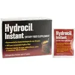 Hydrocil Instant Fiber Laxative Packets 30 Each