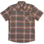 Club Ride Men's New West Shirt - Large - Ashbury Brown