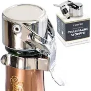 Champagne Stoppers - Patented Seal - Made in Italy - Professional Grade WAF C...