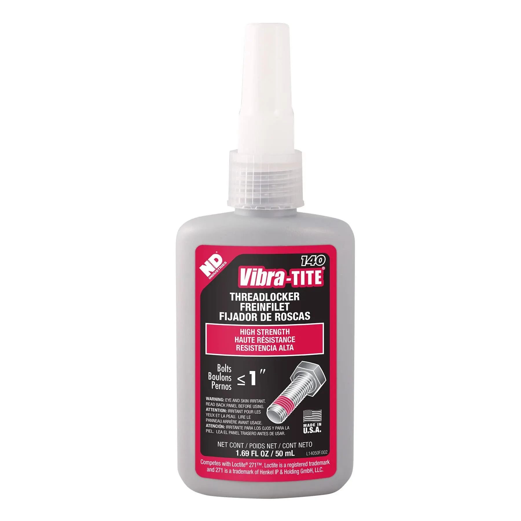 Vibra-Tite - 140 High Strength Threadlocker