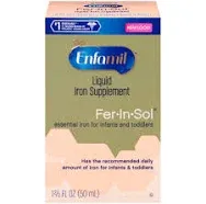 Enfamil Fer-In-Sol Iron Supplement Drops 1.66oz