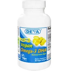 Deva Vegan Omega-3 DHA - 90 Vegan Softgels