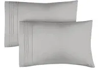 CGK Unlimited Soft Microfiber Pillowcase Set of 2 - Queen - Emerald Green