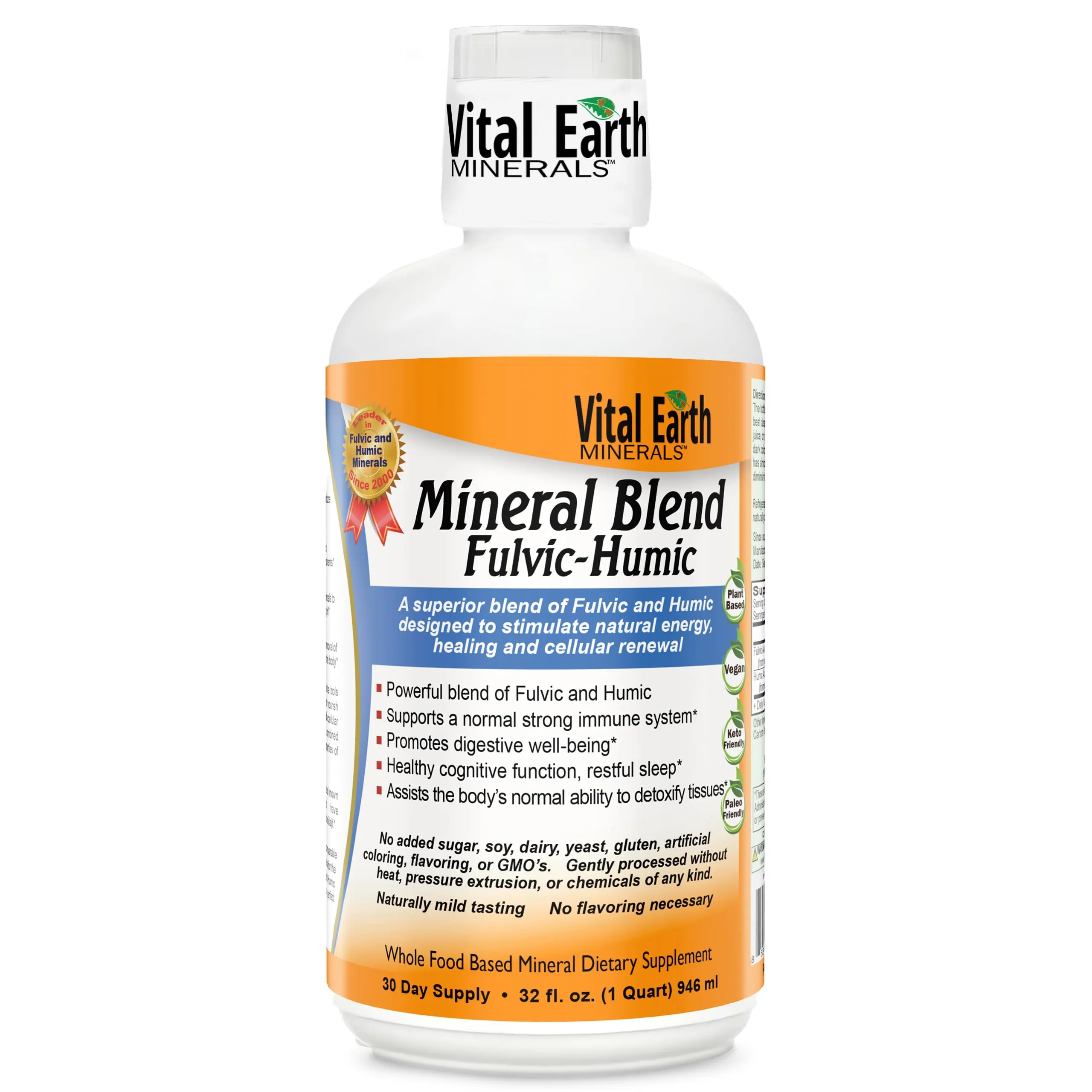 Vital Earth Minerals Fulvic-Humic Mineral Blend