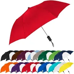 Strombergbrand Umbrellas Spectrum Popular Style 16" Automatic Open Umbrella Light Weight Travel Folding Umbrella for Men and Women