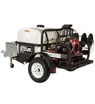 Northstar Professional 4000 PSI Trailer Pressure Washer w/ Wet Steam 157595