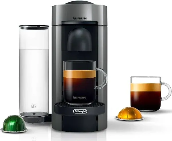 Nespresso VertuoPlus Coffee and Espresso Machine by De'Longhi