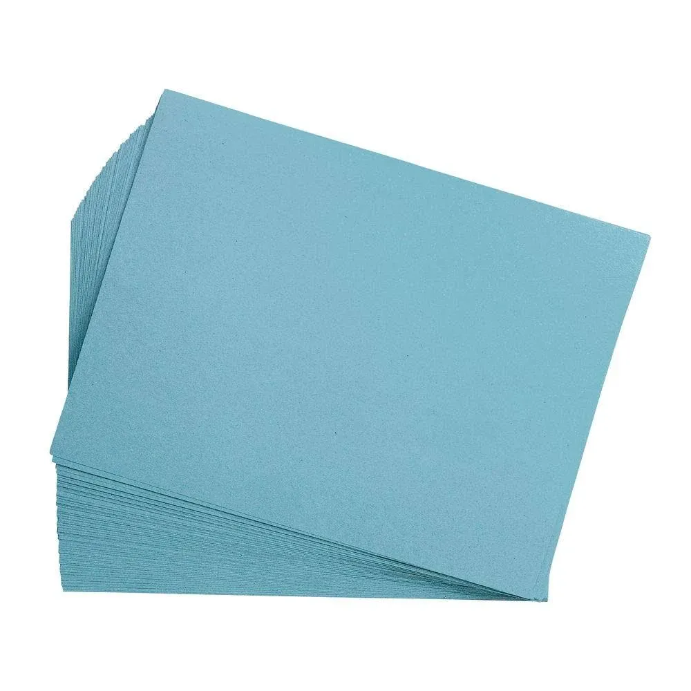 Colorations® Sky Blue 12" x 18" Heavyweight Construction Paper- 50 Sheets