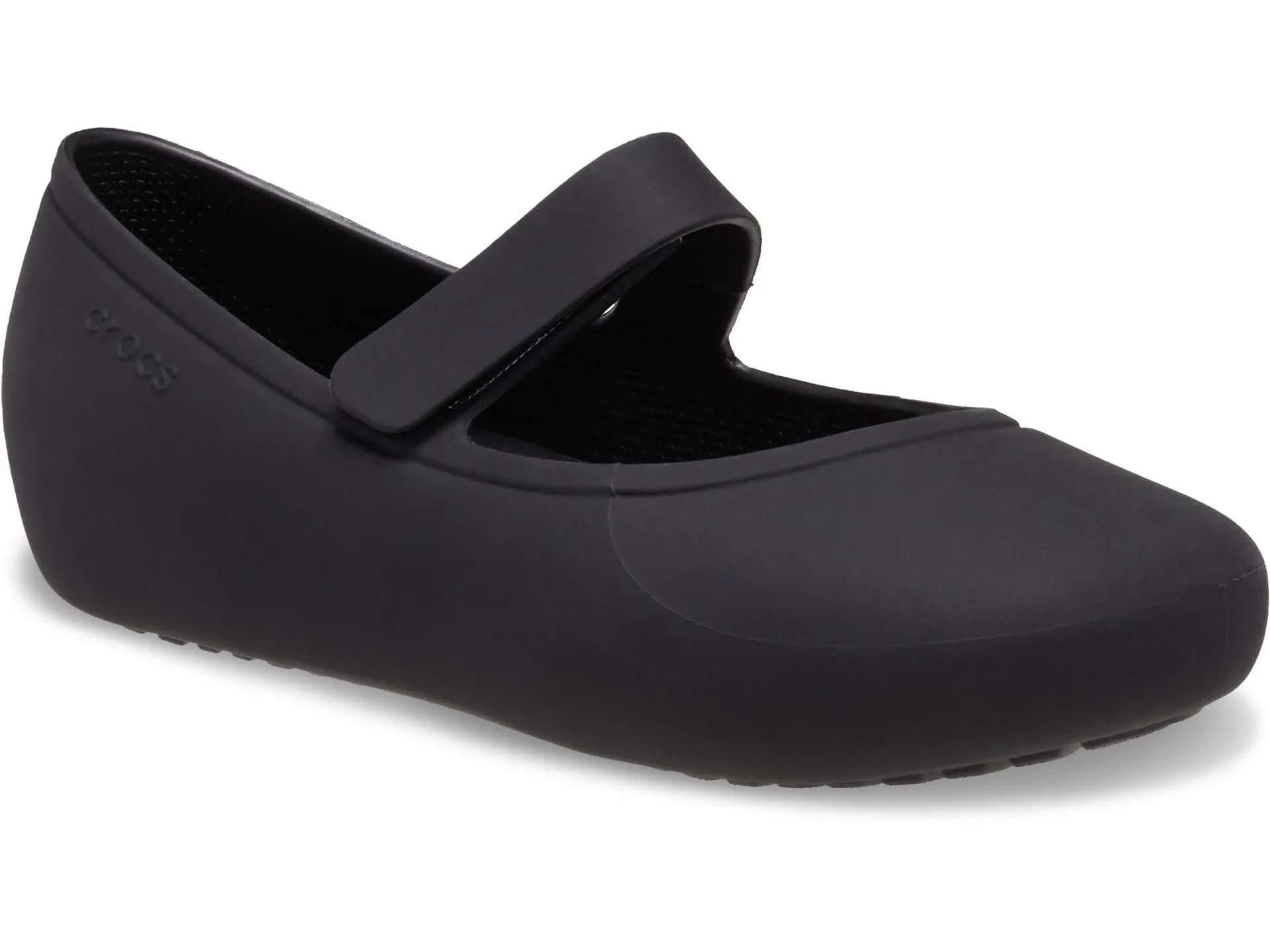 Crocs Toddler Brooklyn Mary Jane Flat, Black, C10