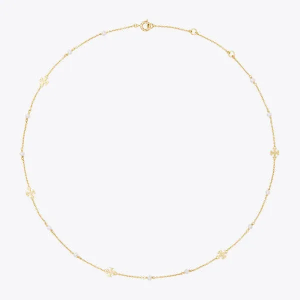 Kira Gold-tone metal necklace