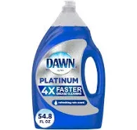 Dawn Platinum Dishwashing Liquid Dish Soap Refreshing Rain 54.8 oz FREE SHIPPING