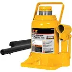 Performance Tool W1643 Heavy Duty Shorty Bottle Jack for Vehicle Maintenance, 12 Ton Capacity (24,000 lbs)