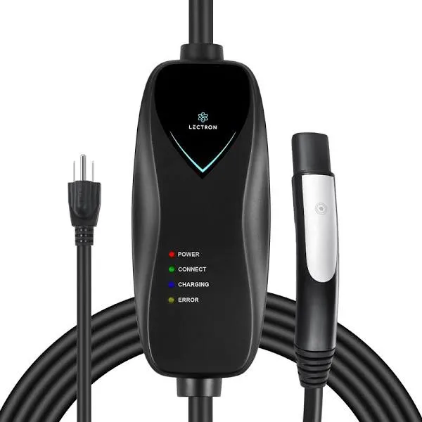 Lectron Tesla Level 1 NEMA 5-15 Electric Vehicle Charger