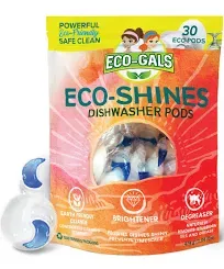 Eco-gals Eco-Shines Dishwasher Detergent Pods