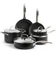 GreenPan Canterbury Nonstick Hard-Anodized Aluminum 10-Piece Cookware Set