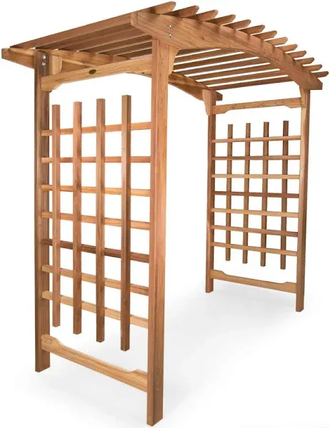 Red Cedar Garden Pagoda Arbor Kit