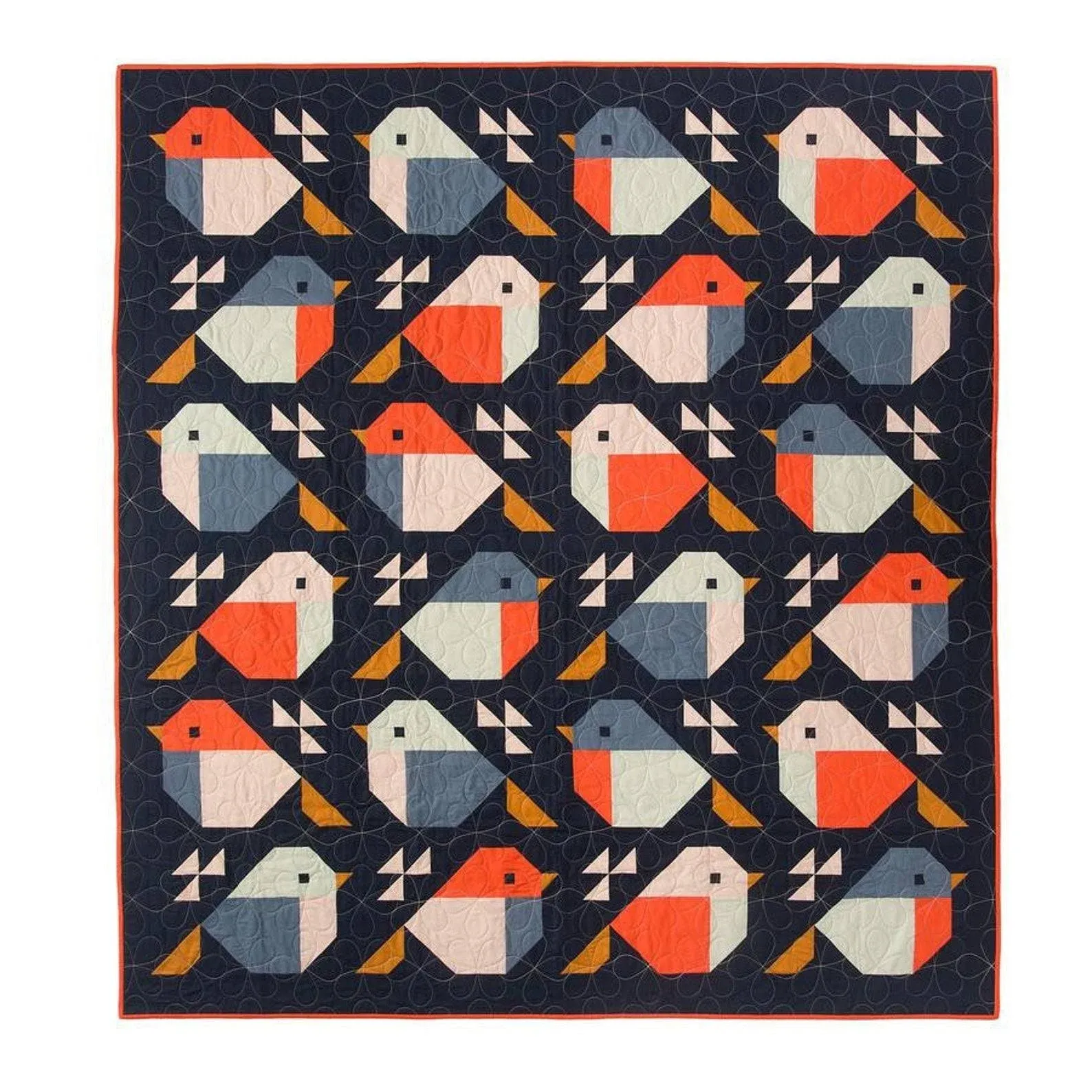 Sparrows Quilt Pattern