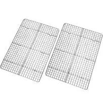 Cooling Rack - Set of 2 Stainless Steel Oven Safe Grid Wire Cookie Cooling Ra...