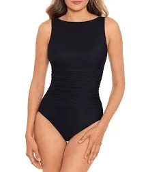 Miraclesuit Women's Rock Solid Regatta One Piece Swimsuit