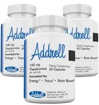 Focus Pep Addrell Energy Stimulant Pills Study Alternative Pill Supplement