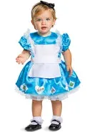 Alice in Wonderland Alice Costume for Infants