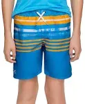 Under Armour Boys' Ripple Stripe Volley Shorts, XL, Viral Blue