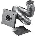 3" Outside Air Kit for Pellet Stoves with 3" Air Intake Pipe Including Harman Stoves 3" X 10'