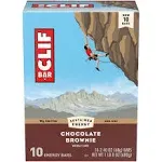 Clif Bar Energy Bars, Chocolate Brownie 10 ea