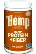 Just Hemp Foods Hemp Protein Powder Plus Fiber