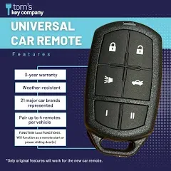 Car Keys Express Universal Car Remote