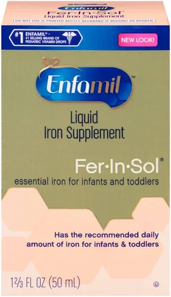 Enfamil Fer In Sol Iron Supplement Drops