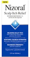 Nizoral Scalp Itch Relief Liquid—Relieves Scalp Itch and Soothes, Calms and Hydrates with Maximum Strength Anti-Itch Medicine (Hydrocortisone 1%), 2