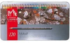 Caran D&#039;ache Pablo Coloured Pencil 120 Colour Tin