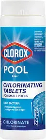 Clorox Pool&Spa Small Pool 1" Chlorinating Tablets