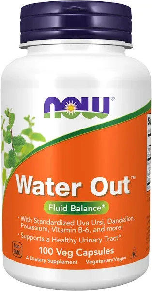 NOW FOODS Water Out 100 Veg Capsules