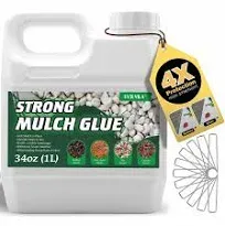 1 Gallon Quick Dry Mulch Gravel Binder Glue