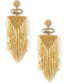 Deepa Gurnani Jody Beaded Tassel Earrings