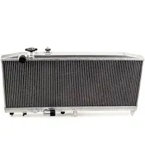 Hybrid Racing Full Size Aluminum Radiator for 96-00 Honda Civic EK with K-Swap